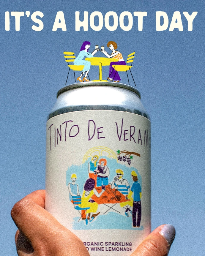 Het is een hete dag